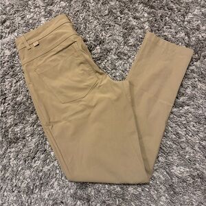 Men's Tan PantsVRST MENS LIMITLESS 5 pocket slim PANT 30x32